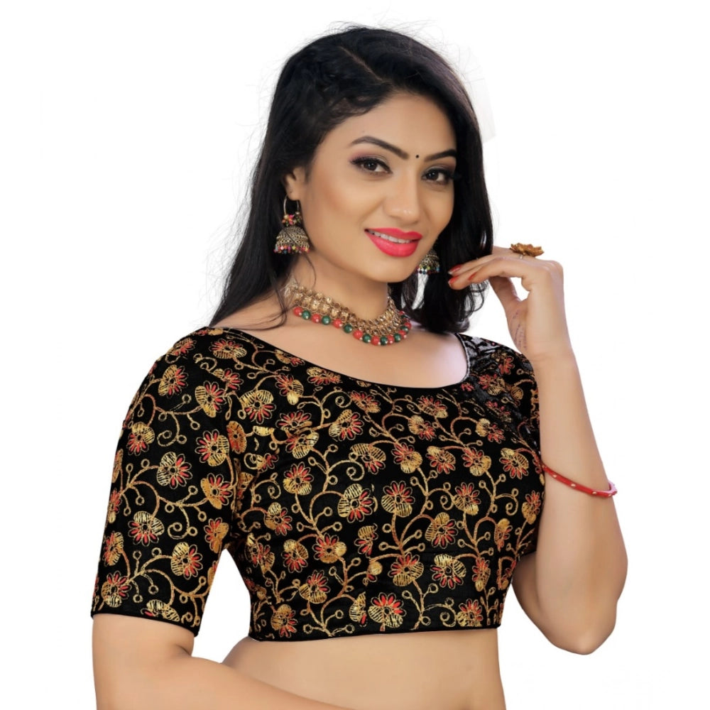 Generic Women's Phantom Cording Readymade Blouse (Black, Size: Free Size)