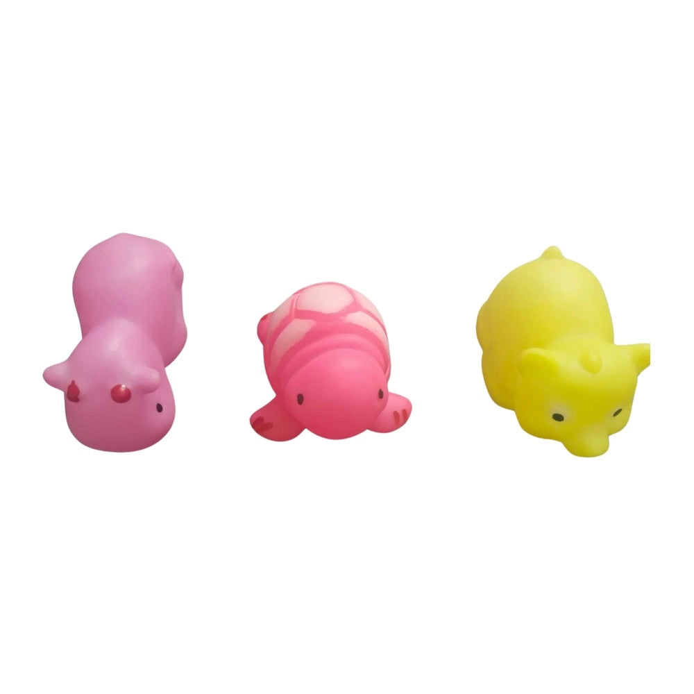 Small Size Animal Chu Chu Toys | Rubber | Toys| 6+ Months