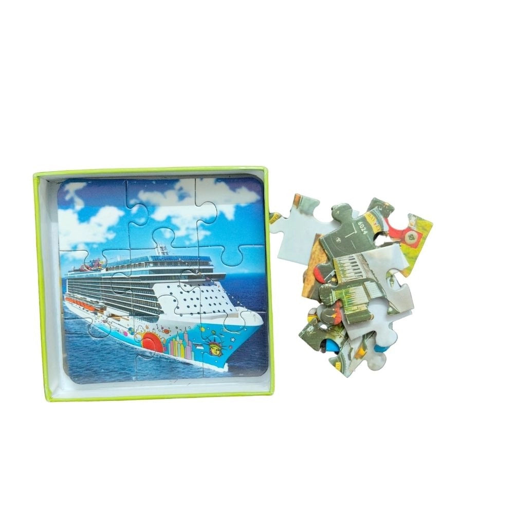 4_Pcs Set Transport Puzzle | Cardboard | Educational Toys| 3+ Years