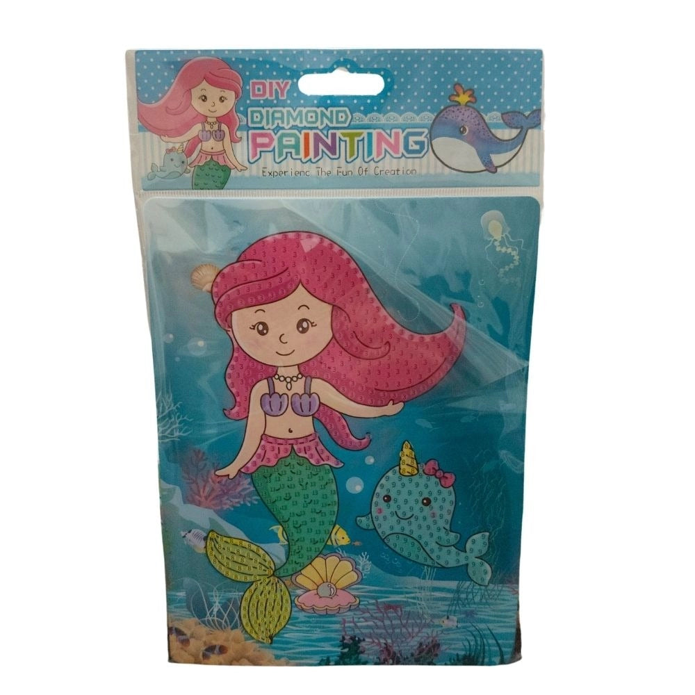Pack Of_2 Diamond Painting Kit - Mermaid | Cardboard | Stationery | 2+ Years