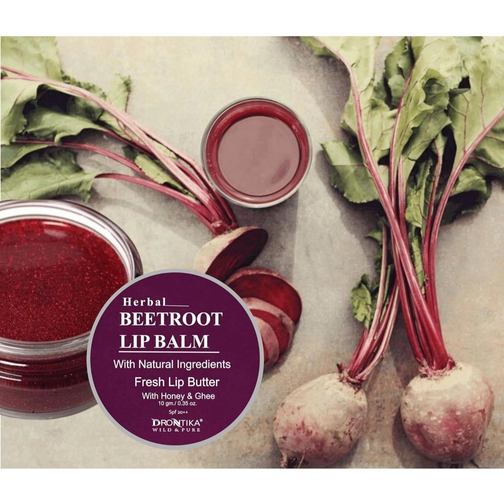 Generic Unisex Herbal Dark And Chapped Lips Beetroot & Rose Lip Balm Pack Of 2 (10gm)