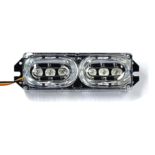 Generic Police Strobe Light For Bike Red And Blue (Red And Blue)