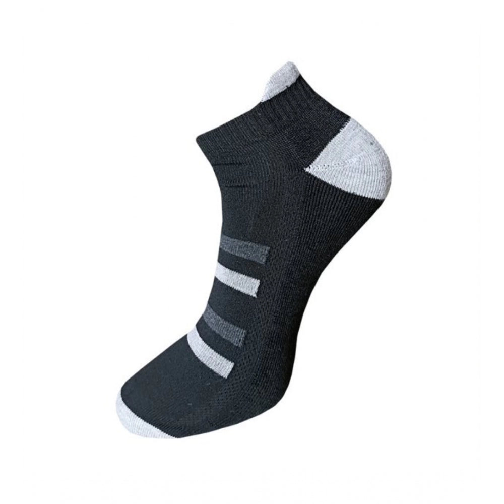 Generic 3_Pair Set Unisex Casual Cotton Printed Ankle Length Socks (Multicolor)