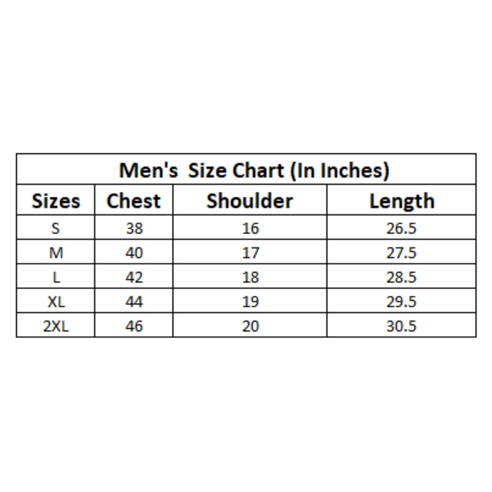 Generic Men's Casual Cotton Printed Polo Neck Half Sleeve T-Shirt (Black)