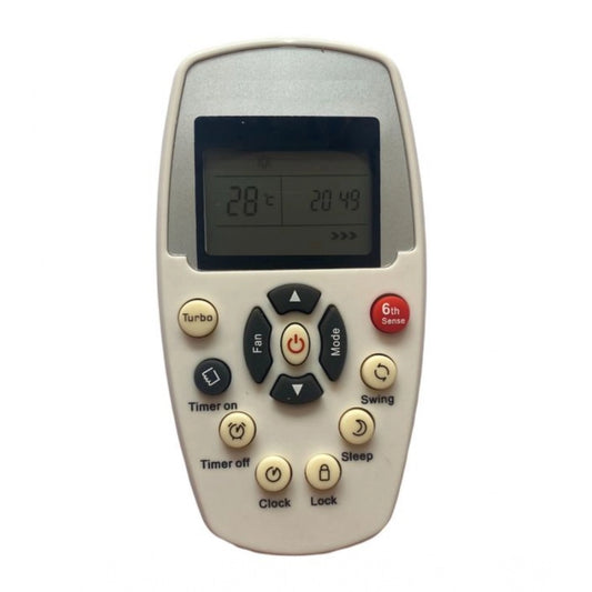 Generic AC Remote No. 110 Compatible-Replacement for Whirlpool AC Remote Control (White)