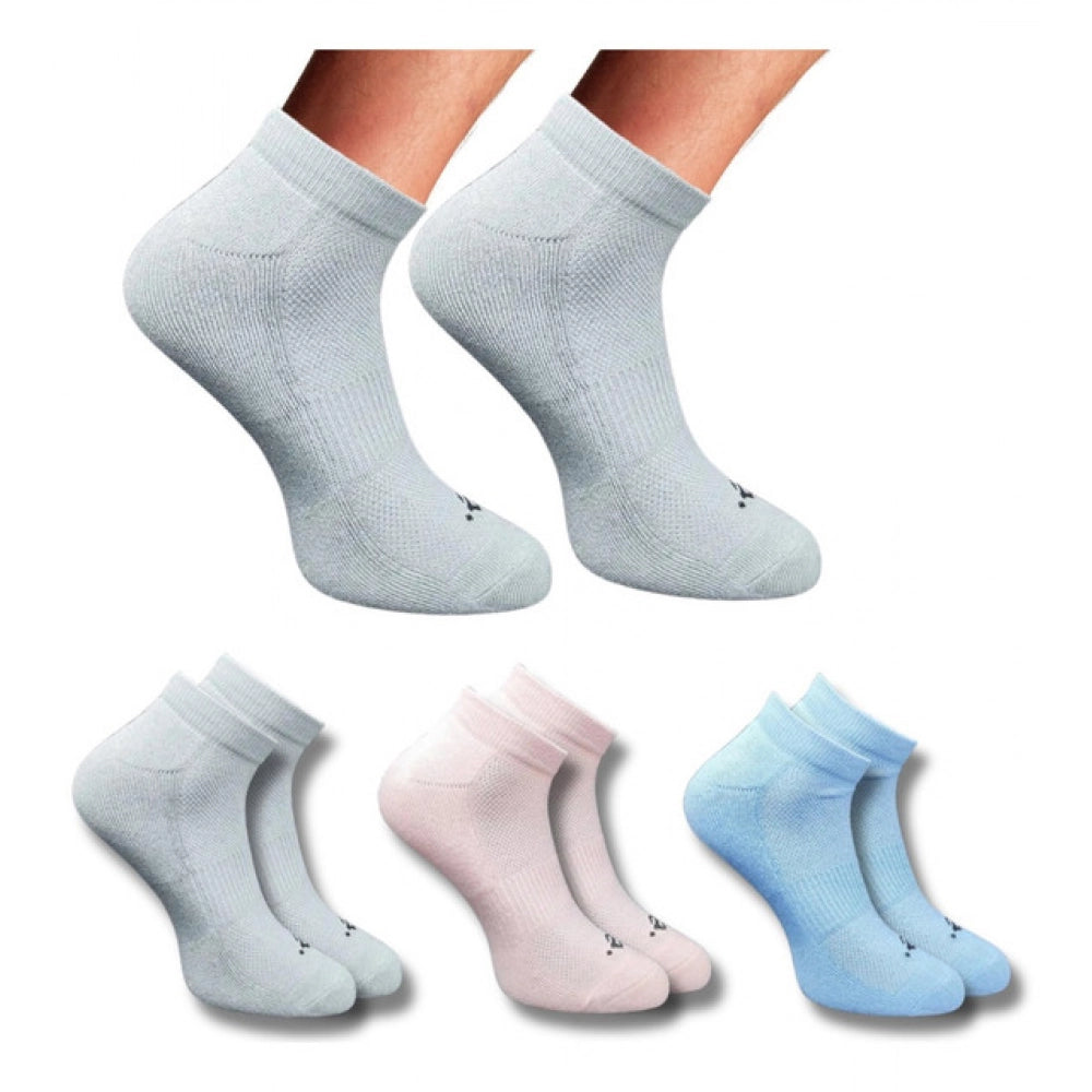 Generic 3_Pair Set Unisex Casual Cotton Printed Low Cut Socks (Multicolor)