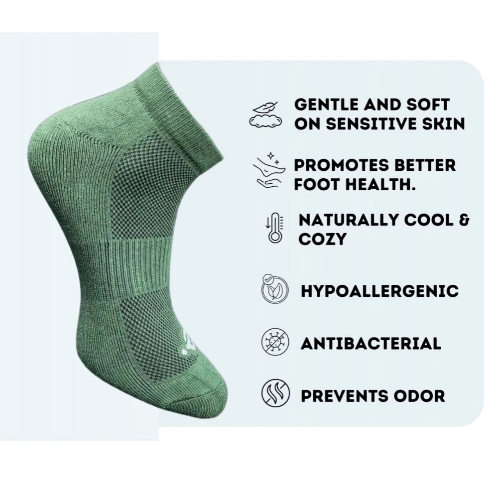 Generic 3_Pair Set Unisex Casual Cotton Printed Low Cut Socks (Multicolor)