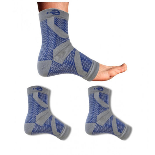 Generic 3_Pair Set Unisex Casual Cotton Printed Ankle Length Support Socks (Multicolor)