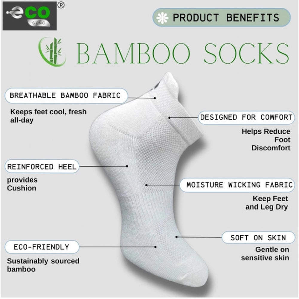 Generic 4_Pair Set Unisex Casual Cotton Printed Ankle Length Socks (Multicolor)