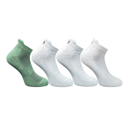 Generic 4_Pair Set Unisex Casual Cotton Printed Ankle Length Socks (Multicolor)