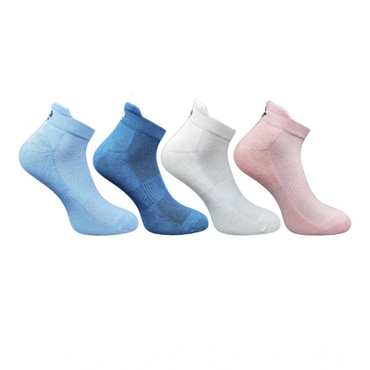 Generic 4_Pair Set Unisex Casual Cotton Printed Ankle Length Socks (Multicolor)