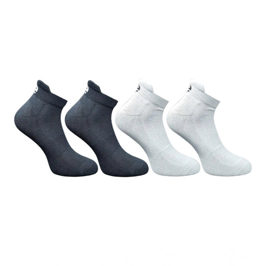 Generic 4_Pair Set Unisex Casual Cotton Printed Ankle Length Socks (Multicolor)
