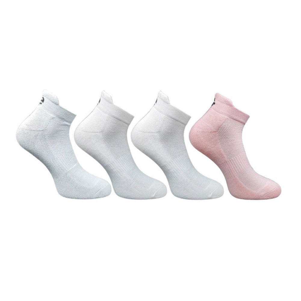 Generic 4_Pair Set Unisex Casual Cotton Printed Ankle Length Socks (Multicolor)